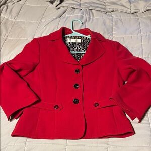 Elegant Tahari Red Women's Blazer